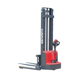 Electric Stacker with Straddle leg